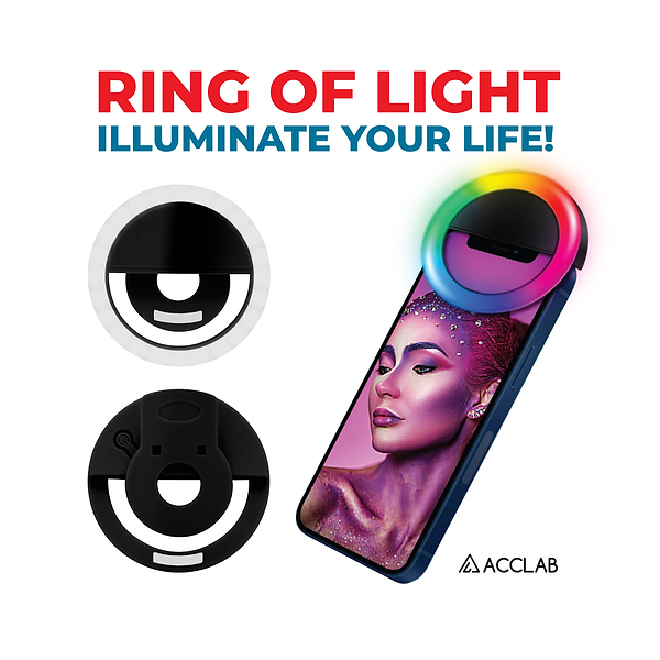 Фото - Набір для блогера ACCLAB Лампа AL-LR012 (1283126510038)