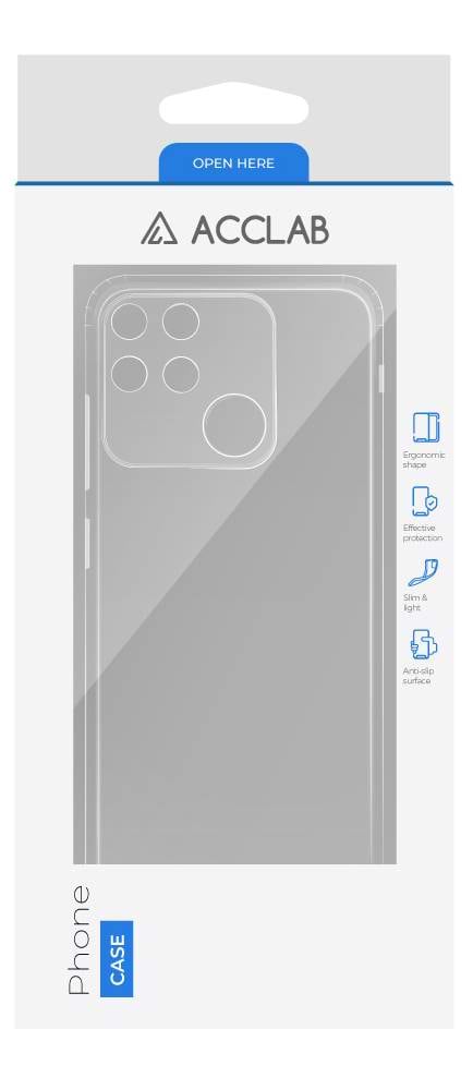 Фото - Чохол для смартфону ACCLAB Anti Dust for Realme Narzo 50A (1283126553172)
