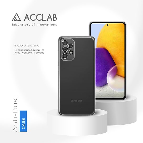 Фото - Чохол для смартфону ACCLAB Anti Dust for Samsung Galaxy A72 5G (1283126553325)