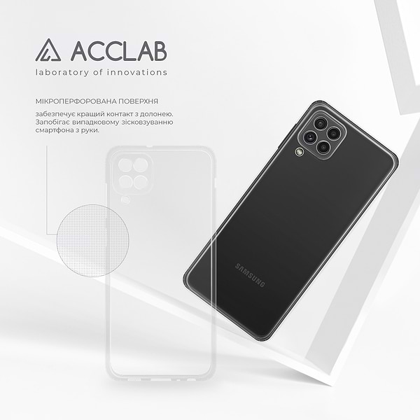 Фото - Чохол для смартфону ACCLAB Anti Dust for Samsung Galaxy A22 4G (1283126553219)