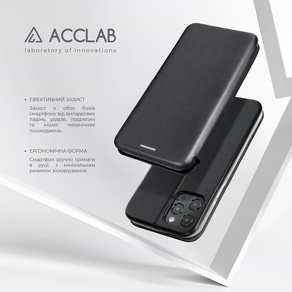 Фото - Чохол для смартфону ACCLAB Elegance for Infinix Note 40 4G Black (1283126606892)