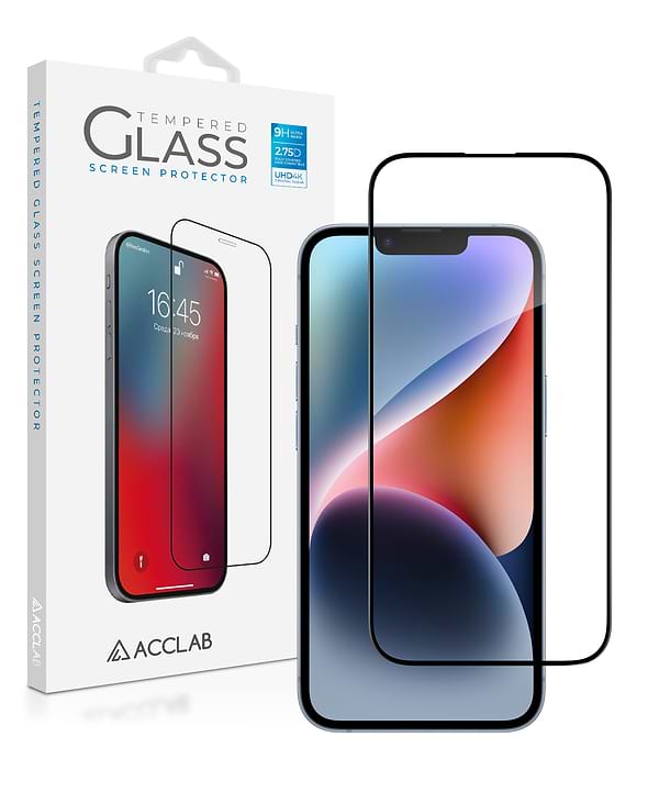 Фото - Захисне скло для смартфону ACCLAB Full Glue for Apple iPhone 14 (1283126541957)