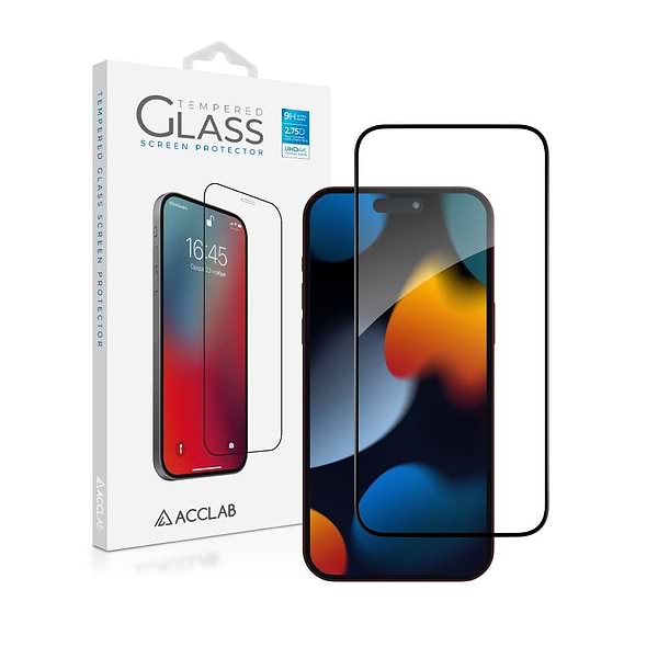 Фото - Захисне скло для смартфону ACCLAB Full Glue for Apple iPhone 15 Pro (1283126575389)