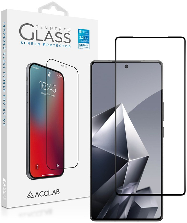 Фото - Защитное стекло для смартфона ACCLAB 9H for Infinix Note 50 / Note 50 Pro+ / Note 50 Pro Black (1283126627811)
