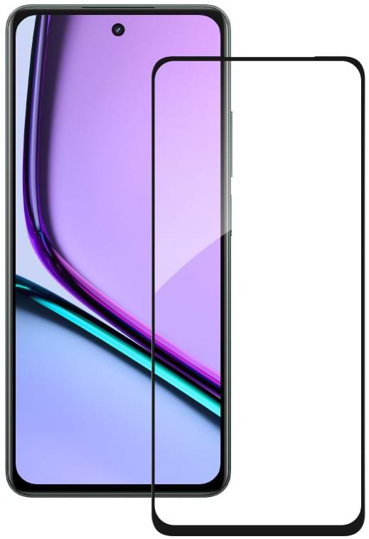 Защитное стекло для смартфона ACCLAB 9H for Realme C71 / C67 / 13 5G / C75 Black (1283126627293)