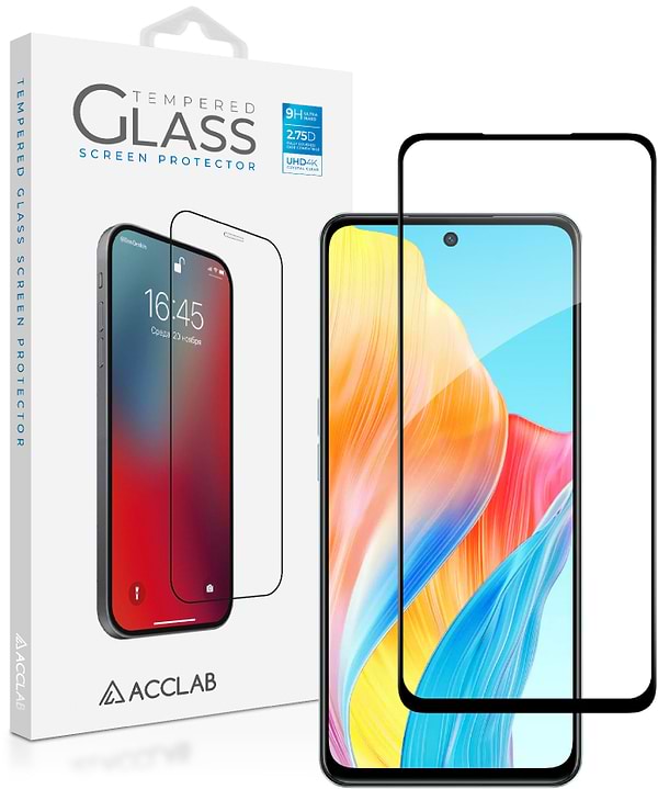 Фото - Захисне скло для смартфону ACCLAB Full Glue for Oppo A98 Black (1283126583520)