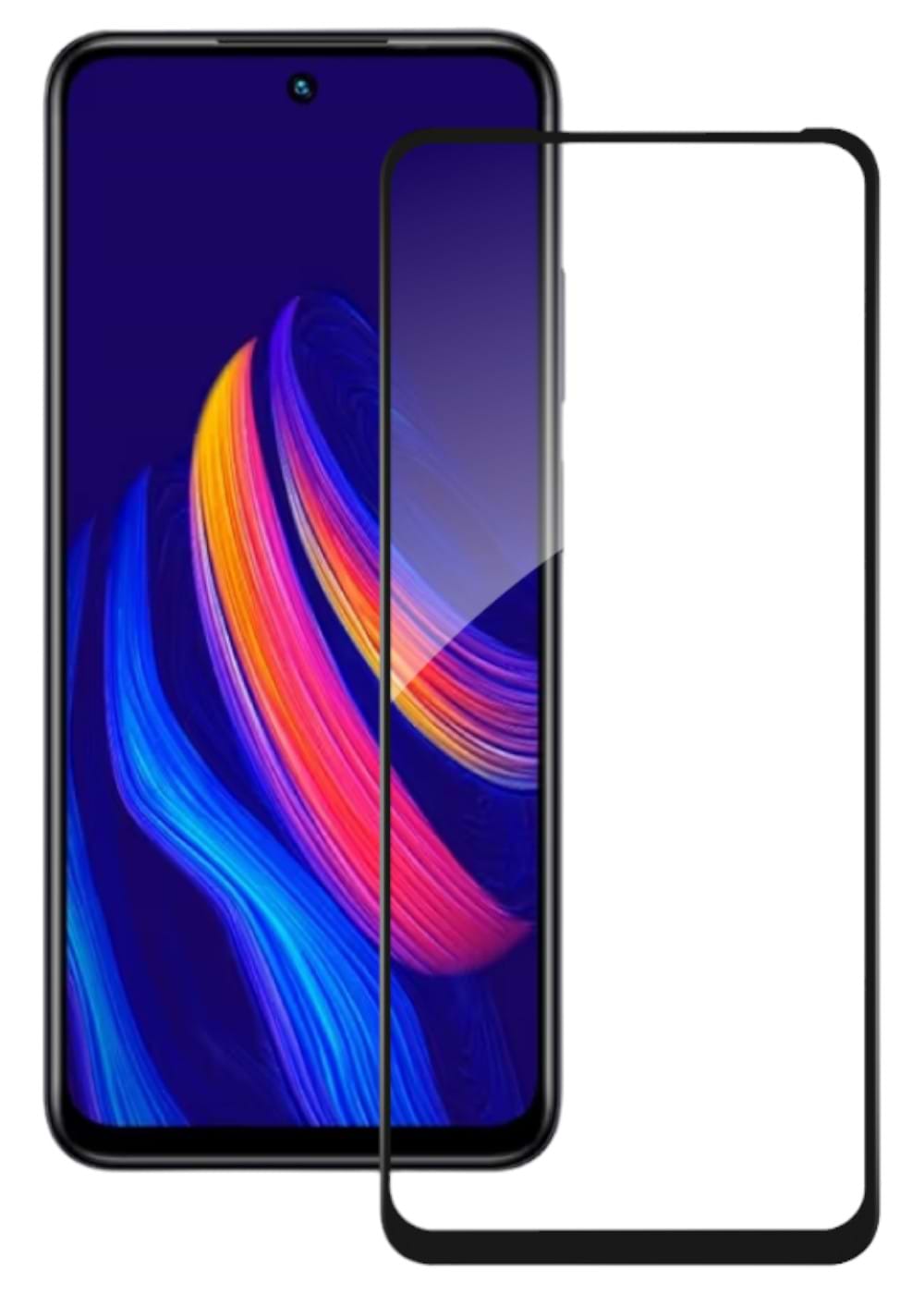 Защитное стекло для смартфона ACCLAB Full Glue for Infinix Hot 30 Play (1283126589591)