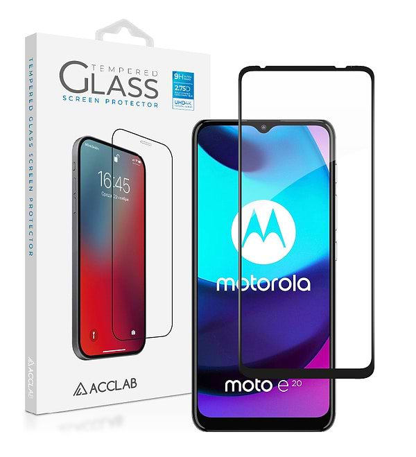 Фото - Захисне скло для смартфону ACCLAB Full Glue for MOTO E20 Black (1283126521232) Фото - Захисне скло для смартфону ACCLAB Full Glue for MOTO E20 Black (1283126521232)