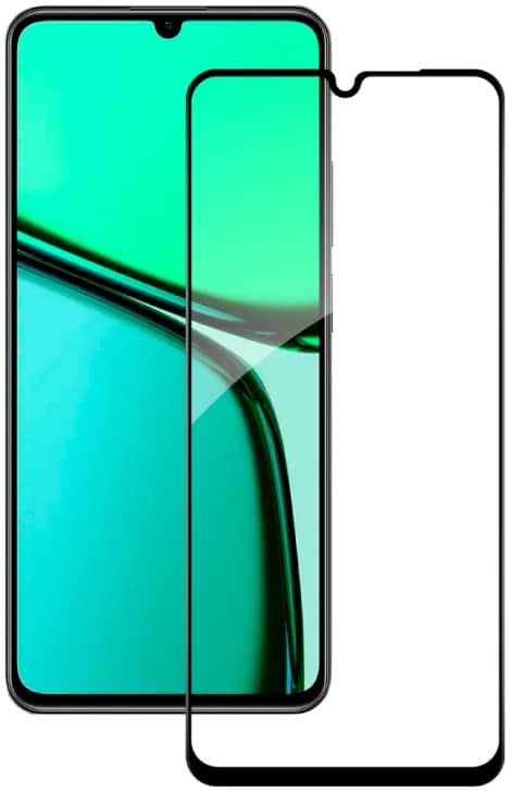 Защитное стекло для смартфона ACCLAB 9H for Realme C61 / С63 Black (1283126594038)