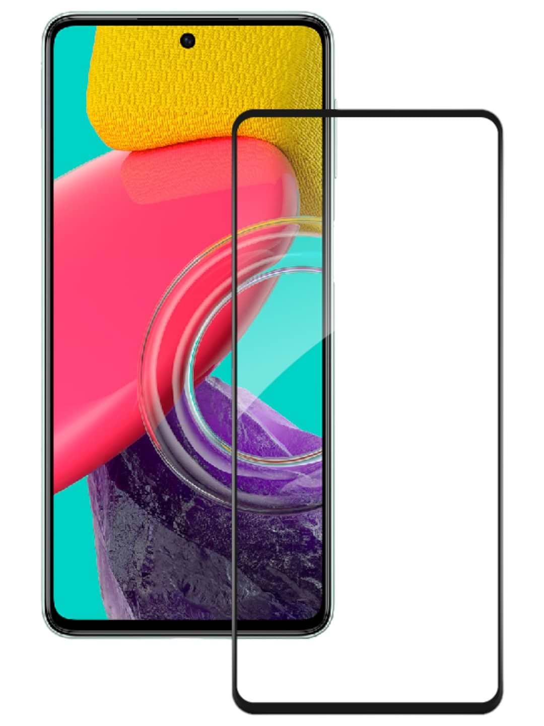 Захисне скло для смартфона ACCLAB Full Glue for Samsung M53 5G (1283126524271) - Фото 1