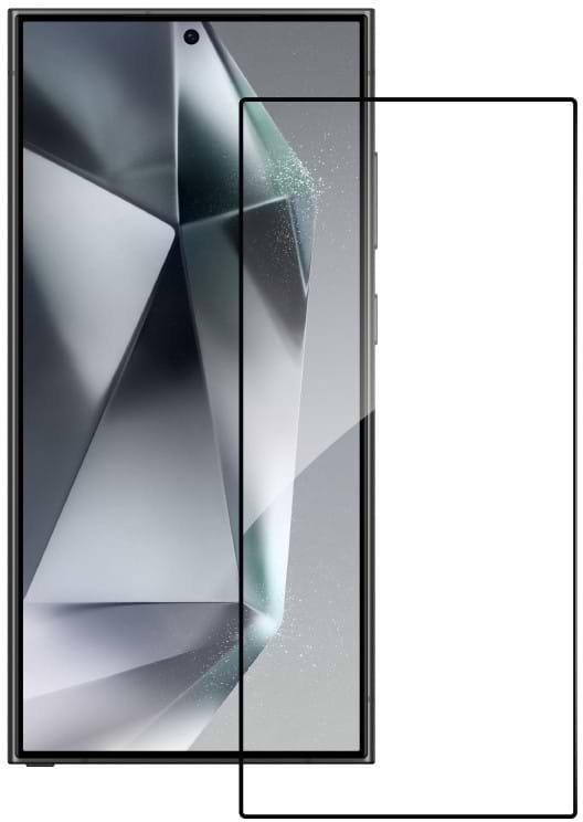 Фото - Защитное стекло для смартфона ACCLAB 9H for Samsung Galaxy S24 Ultra Black (1283126591914)