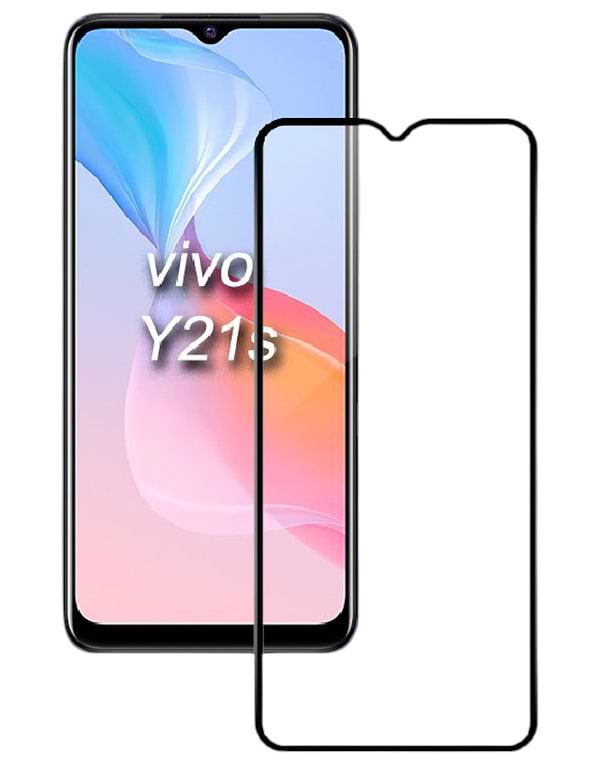 Фото - Защитное стекло для смартфона ACCLAB Full Glue for VIVO Y21S Black (1283126526985)