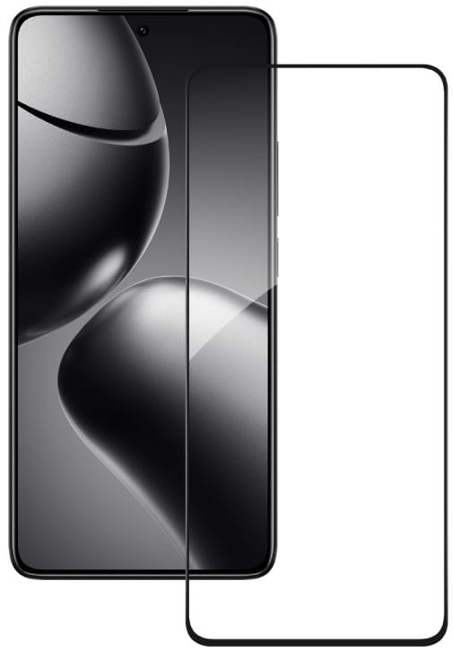 Защитное стекло для смартфона ACCLAB 9H for Xiaomi 14T / 14T Pro Black (1283126603402)