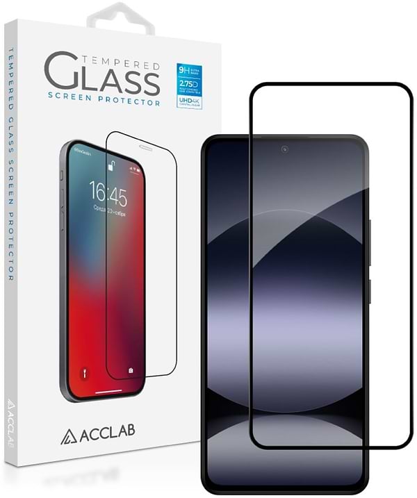 Фото - Захисне скло для смартфону ACCLAB Full Glue for Xiaomi Redmi Note 14 4G Black (1283126607233)
