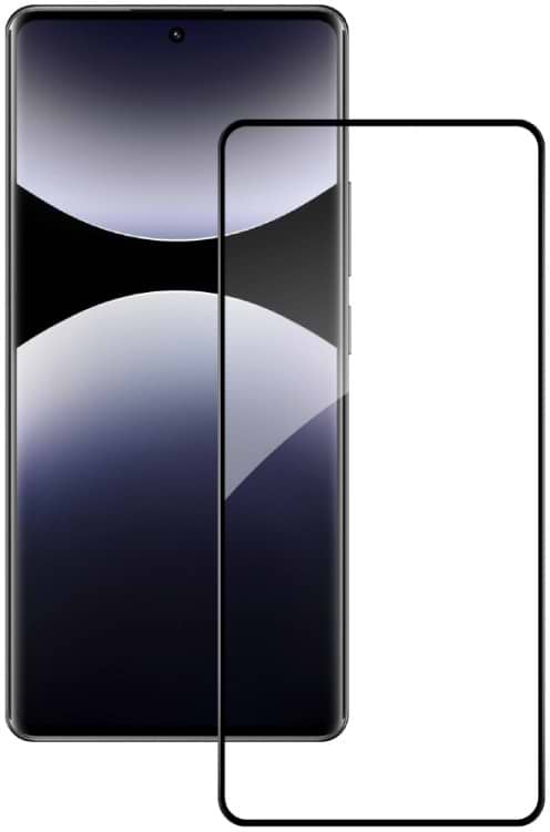 Захисне скло для смартфону ACCLAB Full Glue for Xiaomi Redmi Note 14 Pro 5G Black (1283126623646)