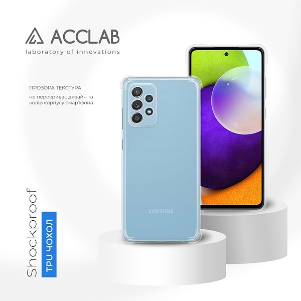 Фото - Чехол для смартфона ACCLAB Shockproof for Samsung Galaxy A72 (1283126553912)