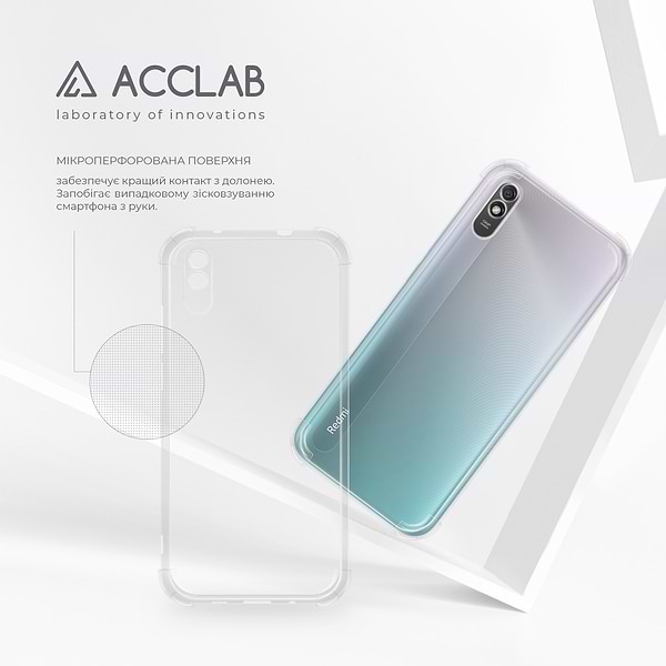 Фото - Чохол для смартфону ACCLAB Shockproof for Xiaomi Redmi 9A (1283126554100)