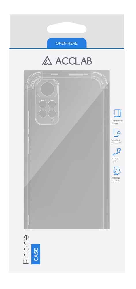 Фото - Чехол для смартфона ACCLAB Shockproof for Xiaomi Redmi Note 11 (1283126554155)