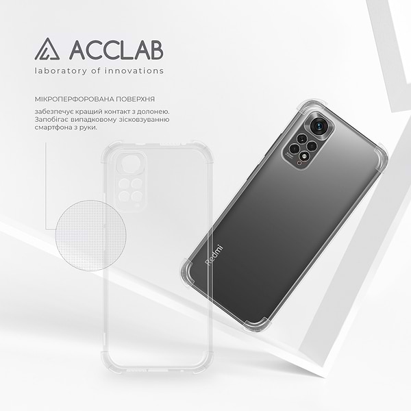 Фото - Чехол для смартфона ACCLAB Shockproof for Xiaomi Redmi Note 11 (1283126554155)