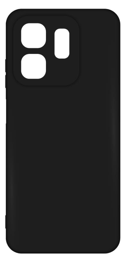 Чохол для смартфону ACCLAB Silicone Case for Infinix Smart 9 Black (1283126601354)