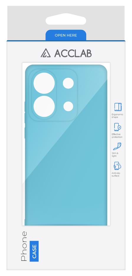 Фото - Чохол для смартфону ACCLAB Silicone Case for Xiaomi Poco X6 Blue (1283126602160)