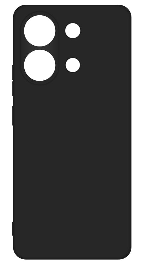 Чехол для смартфона ACCLAB Silicone Case for Xiaomi Redmi Note 13 4G Black (1283126602818)