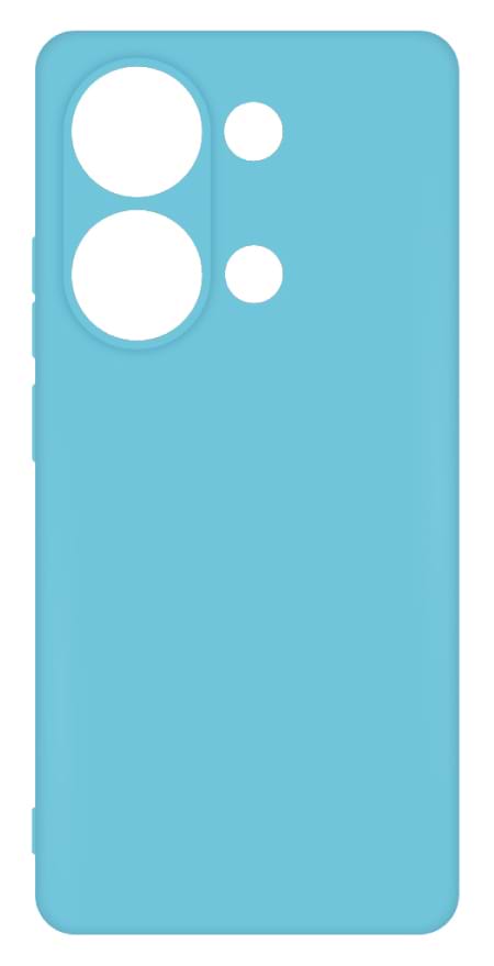 Чехол для смартфона ACCLAB Silicone Case for Xiaomi Redmi Note 13 Pro 4G Blue (1283126602870)