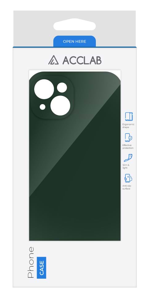 Фото - Чохол для смартфону ACCLAB SoftShell for Apple iPhone 14 (1283126556968)