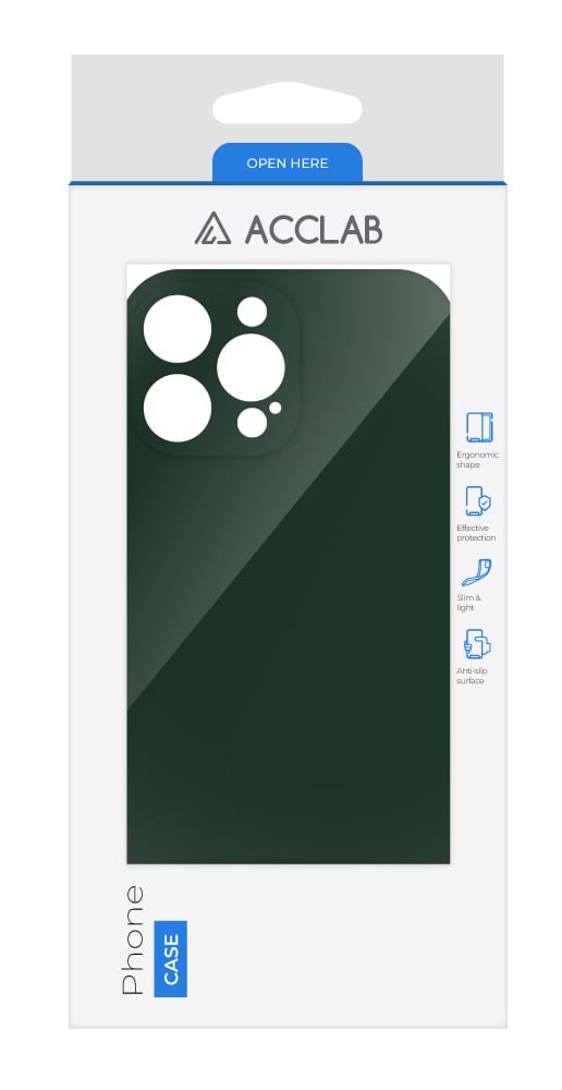 Фото - Чохол для смартфону ACCLAB SoftShell for Apple iPhone 14 Pro (1283126557071)