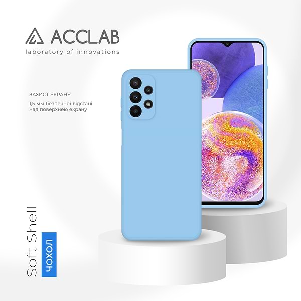 Фото - Чохол для смартфону ACCLAB SoftShell for Samsung Galaxy A23 4G (1283126557361)