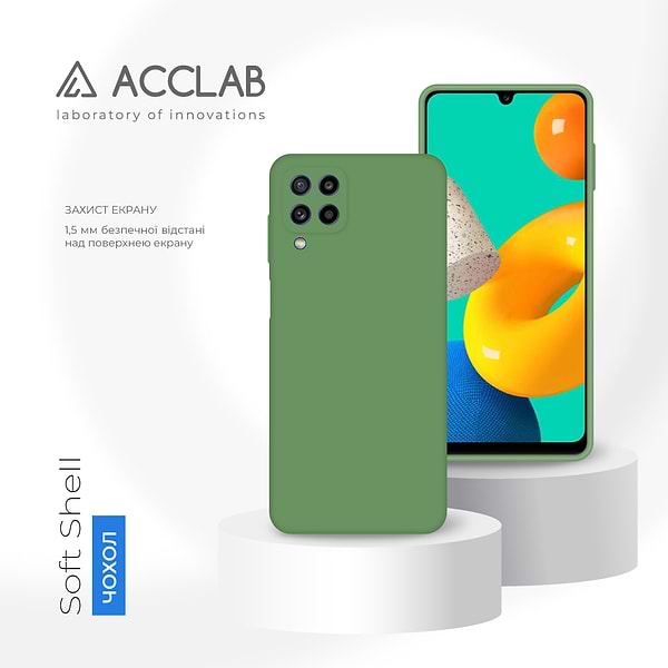 Фото - Чохол для смартфону ACCLAB SoftShell for Samsung Galaxy M32 4G (1283126560996)