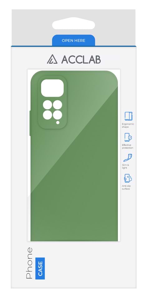 Фото - Чохол для смартфону ACCLAB SoftShell for Xiaomi Redmi Note 11 (1283126562143)