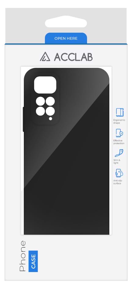 Фото - Чохол для смартфону ACCLAB SoftShell for Xiaomi Redmi Note 11 (1283126553004)