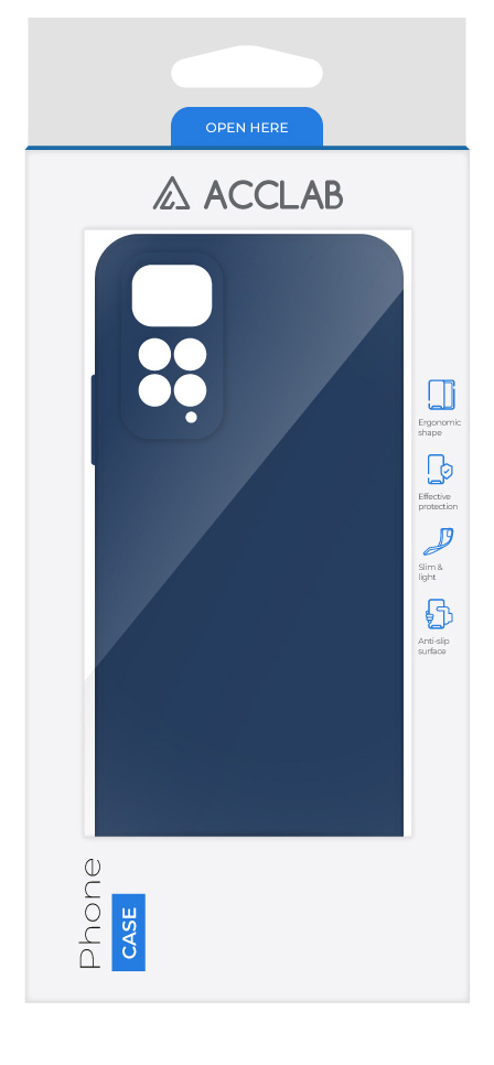 Фото - Чохол для смартфону ACCLAB SoftShell for Xiaomi Redmi Note 11 (1283126557613)