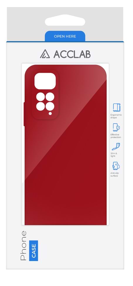Фото - Чохол для смартфону ACCLAB SoftShell for Xiaomi Redmi Note 11 (1283126557606)