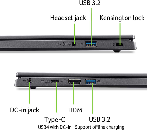 Фото - Ноутбук Acer Aspire 15 A15-41M (NX.KXAEU.003) Steel Gray