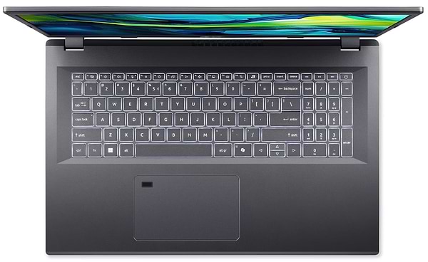 Фото - Ноутбук Acer Aspire 17 A17-51M (NX.J0JEU.005) Steel Gray