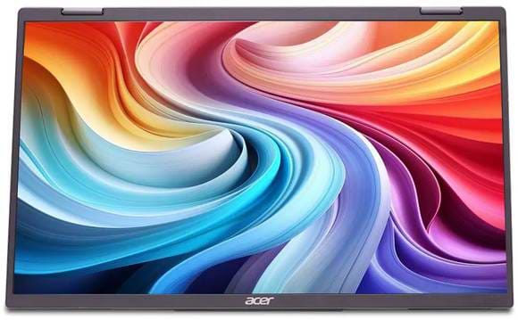 Фото - Монитор Acer Dual Portable PD163Qbmiuux Silver (UM.ZP3EE.008)