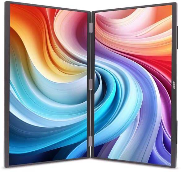 Фото - Монітор Acer Dual Portable PD193QEbmiuux (UM.XP3EE.E01)