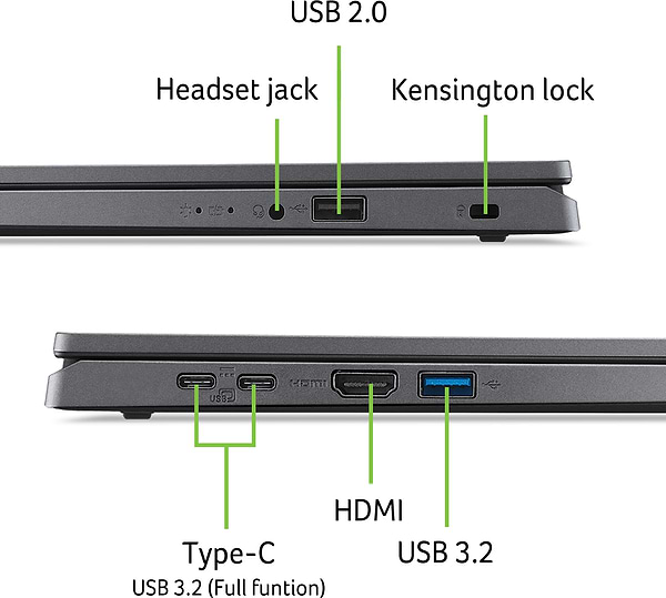 Фото - Ноутбук Acer Extensa 15 EX215-24-R3V8 (NX.EJ5EU.004) Steel Gray