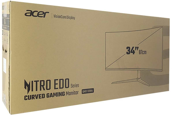 Фото - Монитор игровой Acer Nitro ED340CUS3BMIIPX (UM.CE0EE.301)