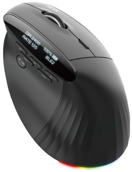 Миша бездротова ігрова Acer Smart Fit Vertical Mouse (HP.EXPBG.020)