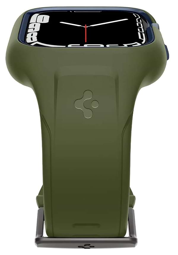 Фото - Ремінець для смарт-годинника Spigen 2в1 for Apple Watch 45mm Liquid Air Pro Moss Green (ACS04408)