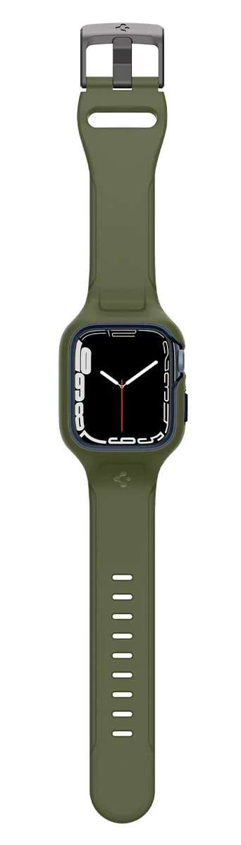 Фото - Ремінець для смарт-годинника Spigen 2в1 for Apple Watch 45mm Liquid Air Pro Moss Green (ACS04408)