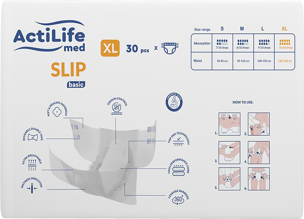 Фото - Підгузки для дорослих Actilife med Basic XL, 30 шт (981655)