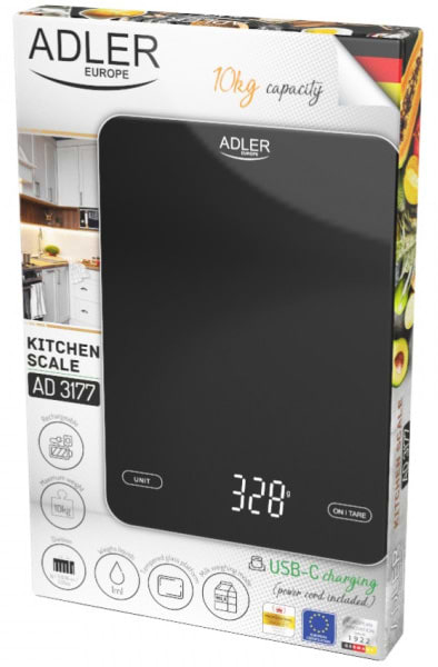 Фото - Весы кухонные Adler AD3177B