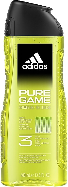 Гель для душа Adidas Pure Game 400 мл (3616303459048)