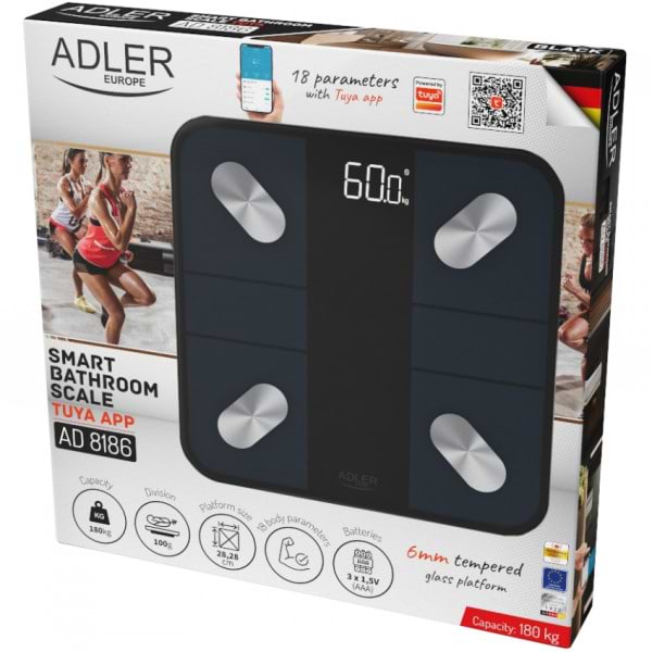 Фото - Весы напольные Adler AD8186B