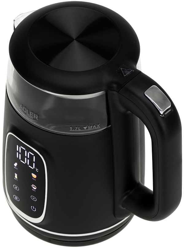 Фото - Электрический чайник Adler AD 1305 Black Silver