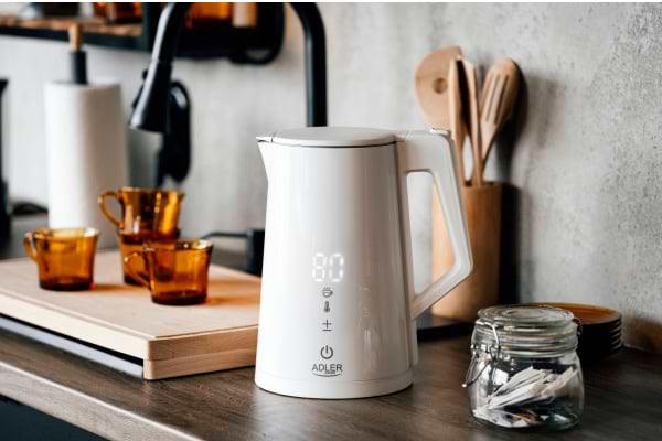 Фото - Электрический чайник Adler AD 1345 White
